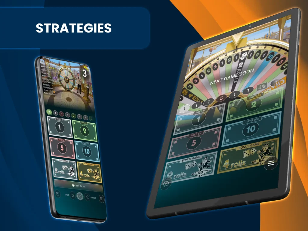 Try different strategies for playing Monopoly in a live casino.