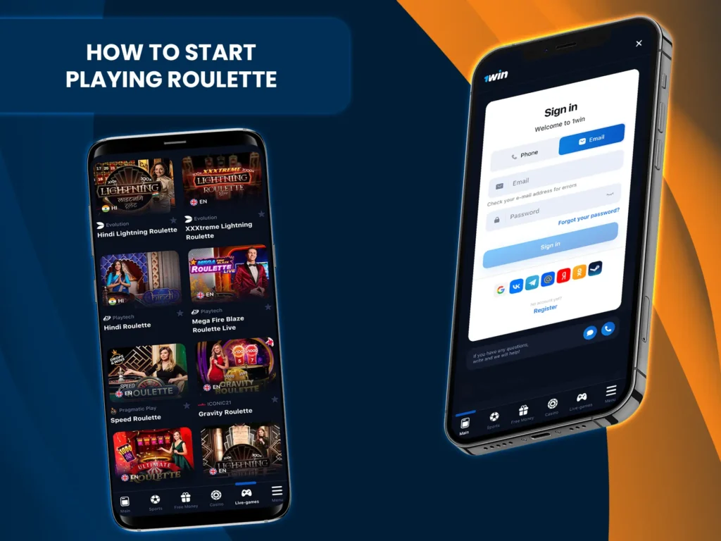 Register at a live casino, make a deposit and enter a roulette table.