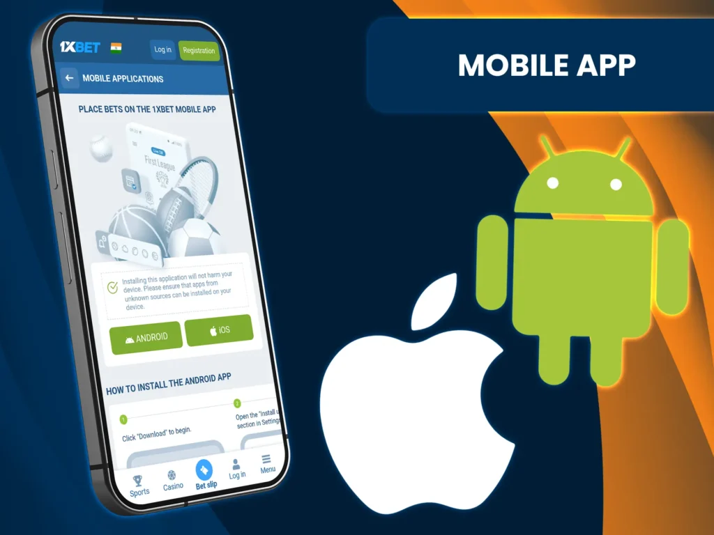 1xBet offers dedicated mobile apps for both iOS and Android platforms.