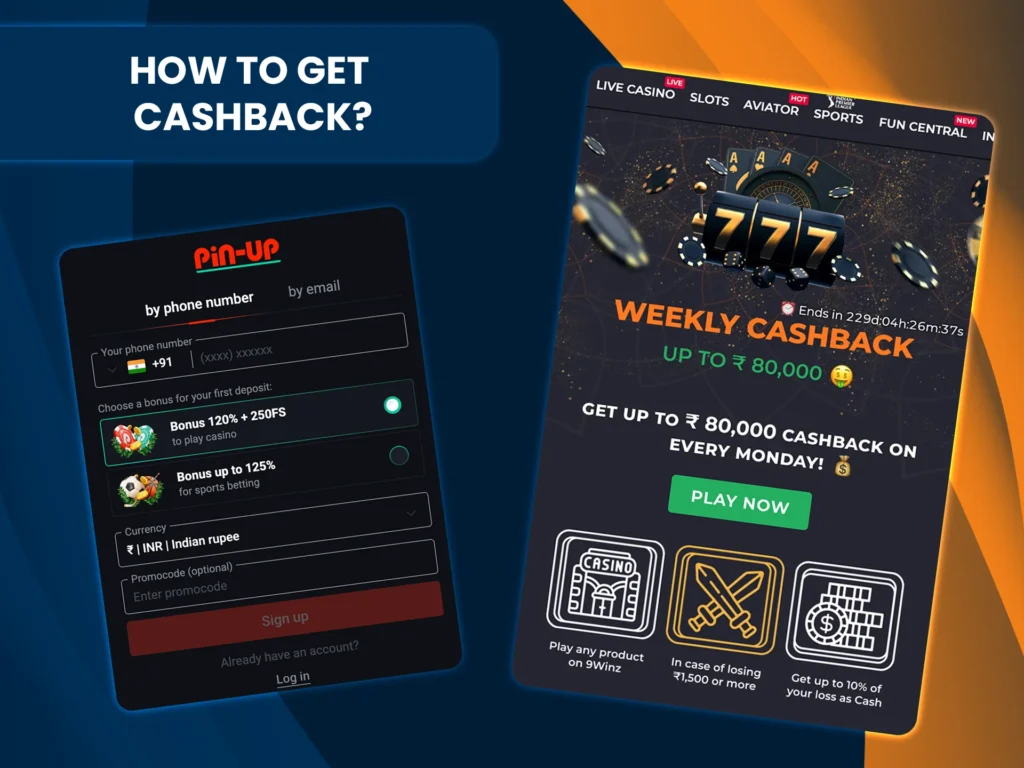 Find out how to get cashback and keep playing at Live Casino.