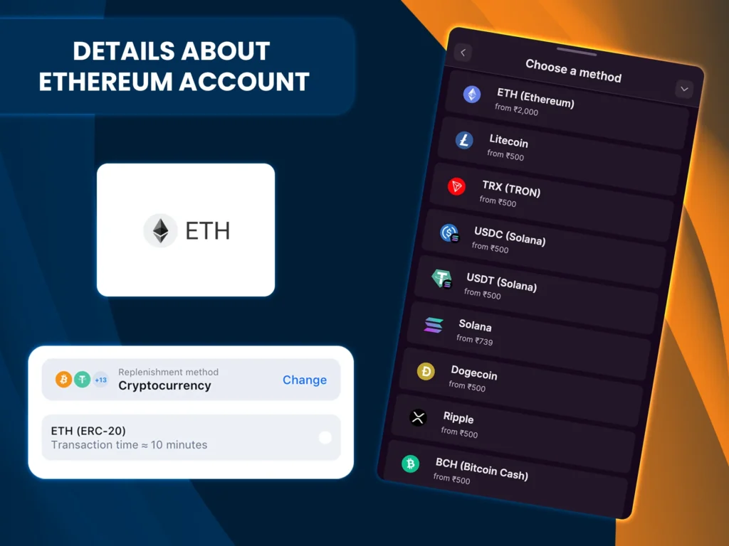 Find essential details about creating and managing your Ethereum account.