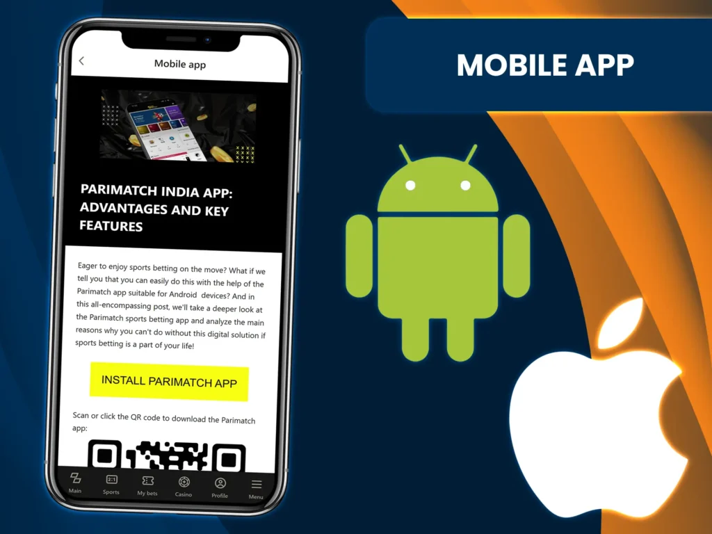 Play on Parimatch using the free app for Android and iOS.