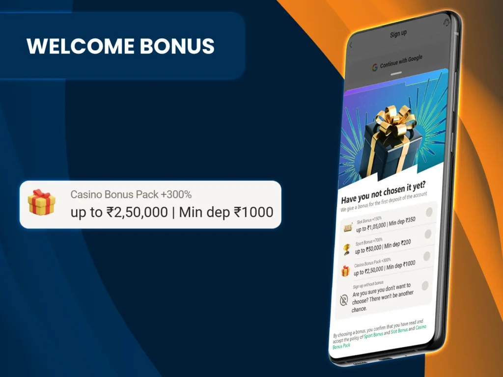 Claim a generous welcome bonus on your first Parimatch deposit.