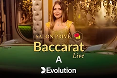 Experience Salon Privé Baccarat with live dealers.