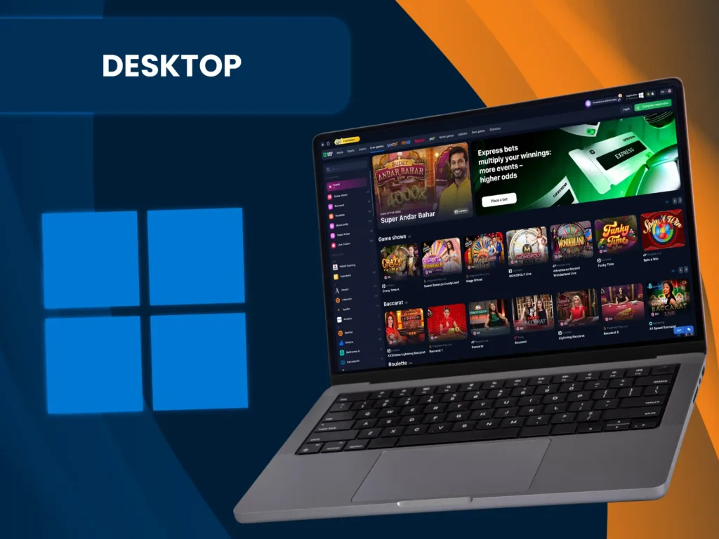 PC users can enjoy playing games on a larger screen with the LuckyStar app.