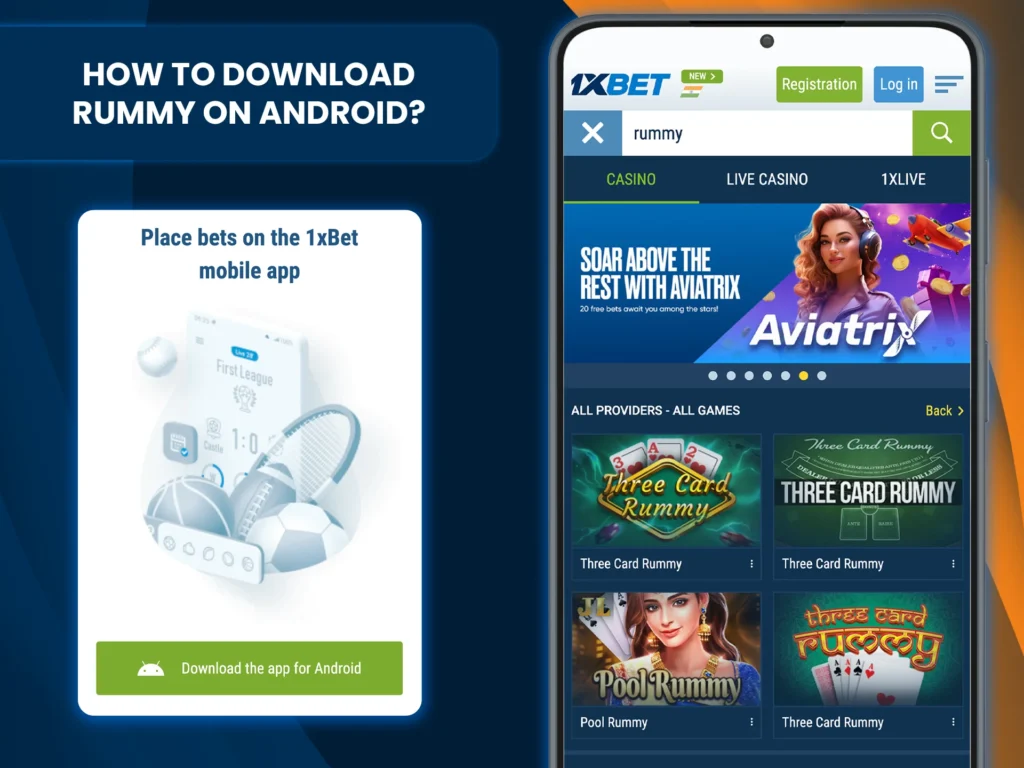 Use the instructions to quickly install Rummy on your Android mobile device.