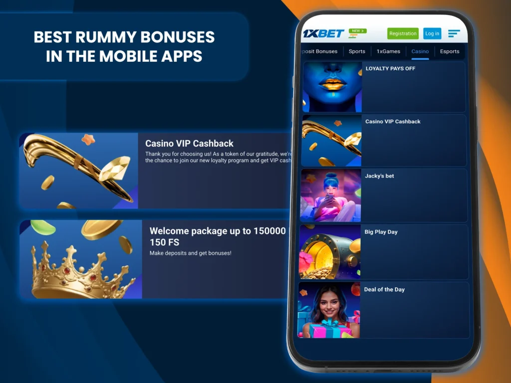 Check out the bonuses available for Rummy.