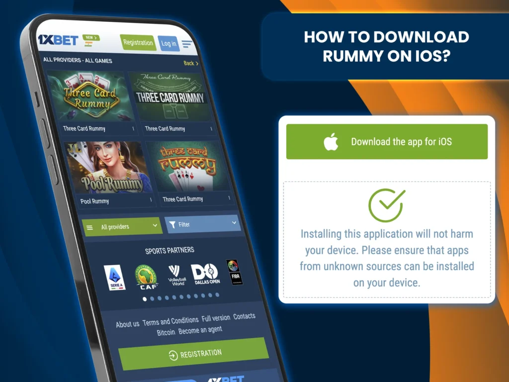 It only takes a few clicks to install Rummy on your iOS device.
