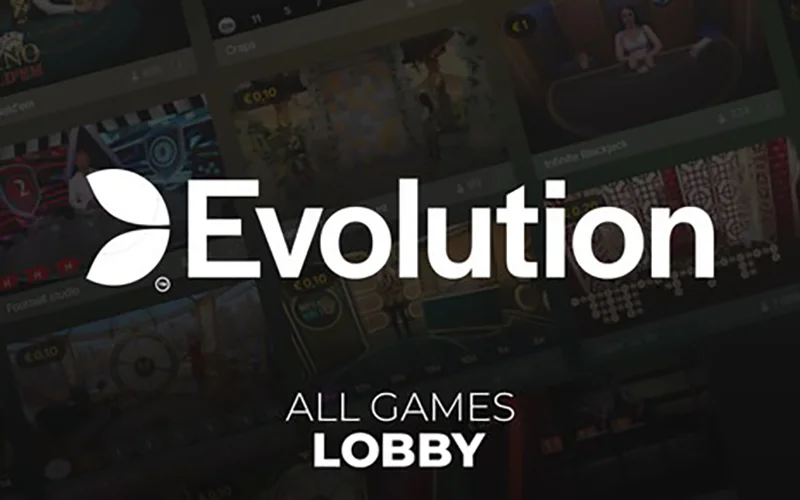 Discover popular games in the Evolution Lobby section.