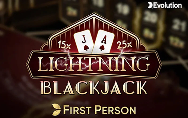 Keep track of the round totals in First Person Lightning Blackjack.