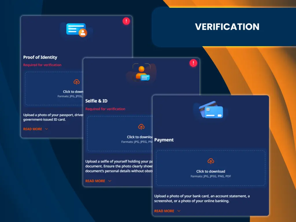 Review the instructions for verifying your Patang account.