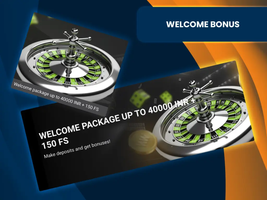 Big numbers await you in the welcome bonus from WinWin.
